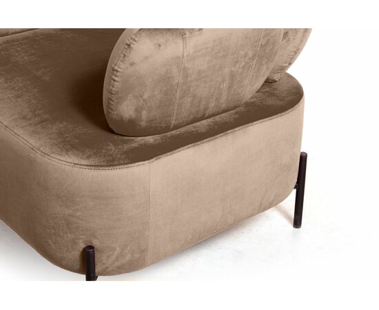 Кресло Dandy, бархат бежевый 5, изображение 6 | Интернет магазин мебели и декора LifeDekor