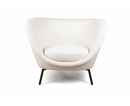 Лаунж кресло COUTURE букле светлый, изображение 3 | Интернет магазин мебели и декора LifeDekor