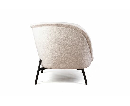 Лаунж кресло COUTURE букле светлый, изображение 8 | Интернет магазин мебели и декора LifeDekor