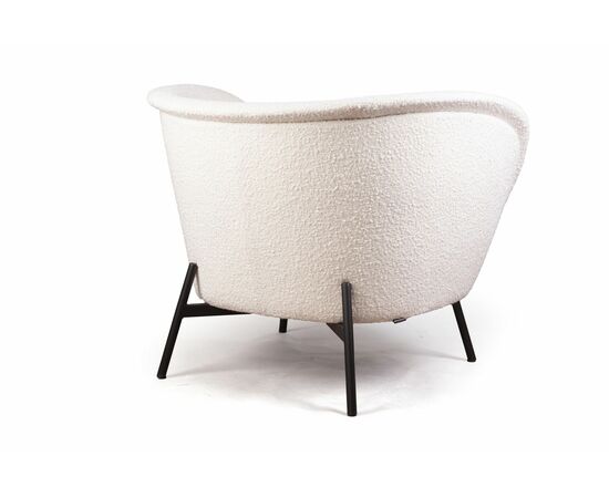 Лаунж кресло COUTURE букле светлый, изображение 10 | Интернет магазин мебели и декора LifeDekor