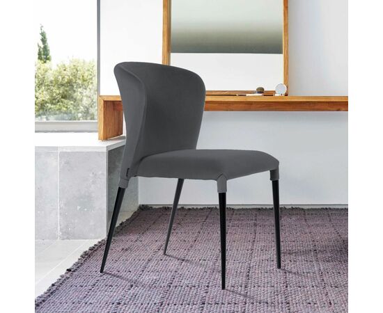 Стул Albert (Альберт), бархат 03, изображение 2 | Интернет магазин мебели и декора LifeDekor