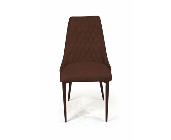 Стул CONNOR LUXE, бархат коричневый 12/конус, изображение 3 | Интернет магазин мебели и декора LifeDekor