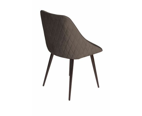 Стул Neo ромб бархат антрацит 14/опора конус, изображение 3 | Интернет магазин мебели и декора LifeDekor