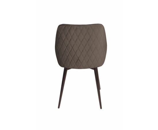 Стул Neo ромб бархат антрацит 14/опора конус, изображение 4 | Интернет магазин мебели и декора LifeDekor