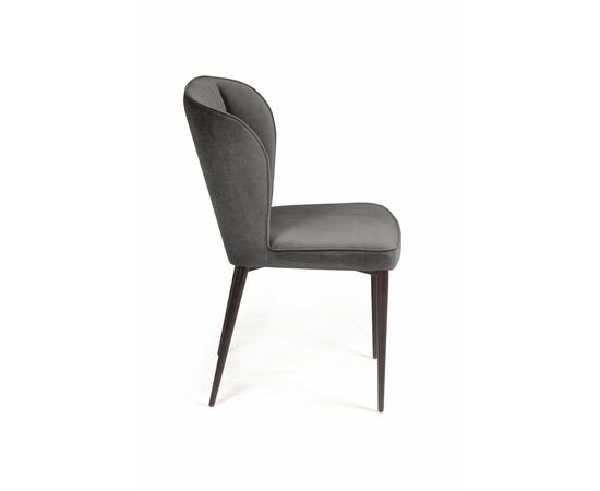 Стул Next, бархат антрацит 14, изображение 3 | Интернет магазин мебели и декора LifeDekor