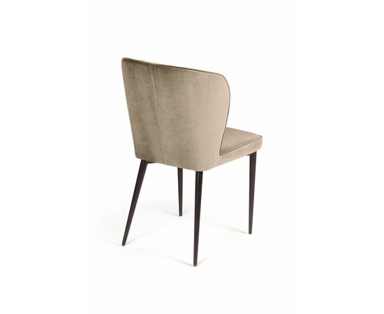 Стул Next, бархат бежевый 5, изображение 4 | Интернет магазин мебели и декора LifeDekor