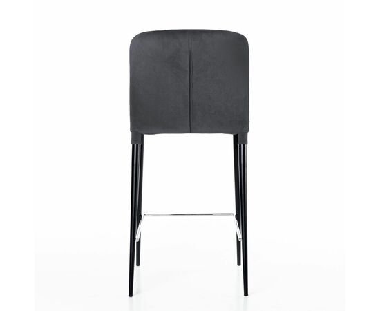 Стул полубарный Albert, бархат 03 /опора конус, изображение 4 | Интернет магазин мебели и декора LifeDekor