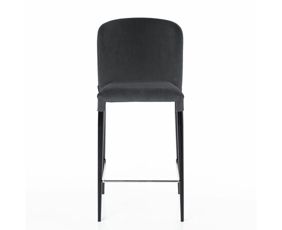 Стул полубарный Albert, бархат 03 /опора конус, изображение 7 | Интернет магазин мебели и декора LifeDekor