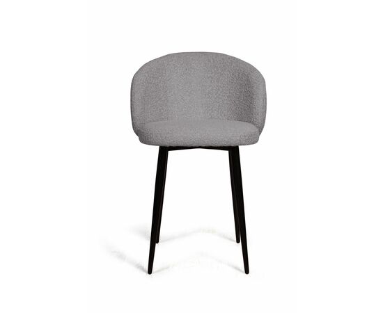 Стул Vito высокий, букле серый / опора конус, изображение 2 | Интернет магазин мебели и декора LifeDekor