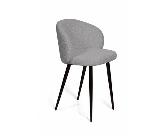 Стул Vito высокий, букле серый / опора конус, изображение 3 | Интернет магазин мебели и декора LifeDekor