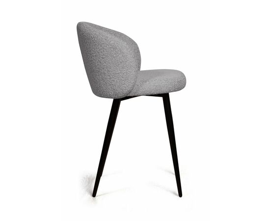 Стул Vito высокий, букле серый / опора конус, изображение 4 | Интернет магазин мебели и декора LifeDekor