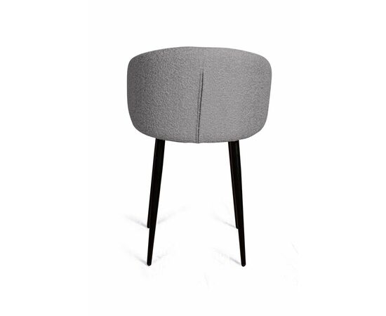 Стул Vito высокий, букле серый / опора конус, изображение 5 | Интернет магазин мебели и декора LifeDekor