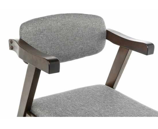 Стул деревянный Fit cappuccino / grey, изображение 3 | Интернет магазин мебели и декора LifeDekor
