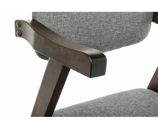 Стул деревянный Fit cappuccino / grey, изображение 5 | Интернет магазин мебели и декора LifeDekor