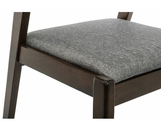 Стул деревянный Fit cappuccino / grey, изображение 6 | Интернет магазин мебели и декора LifeDekor