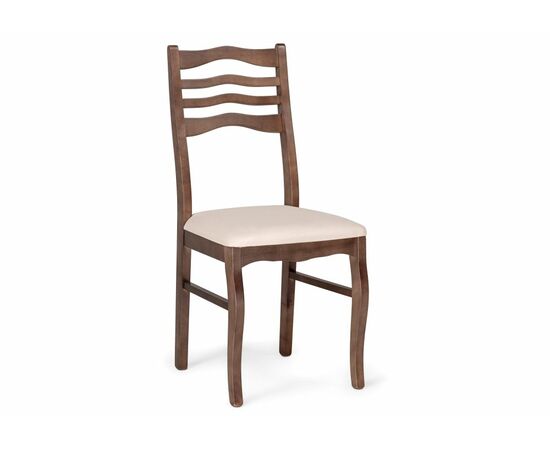 Стул деревянный Амадиу орех / ткань 130 | Интернет магазин мебели и декора LifeDekor