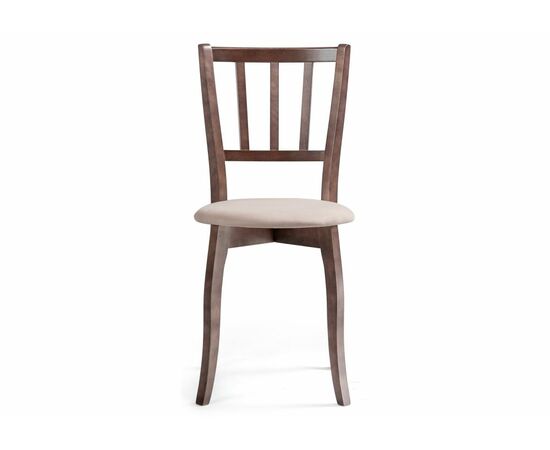 Стул деревянный Айра орех / ткань 130, изображение 2 | Интернет магазин мебели и декора LifeDekor