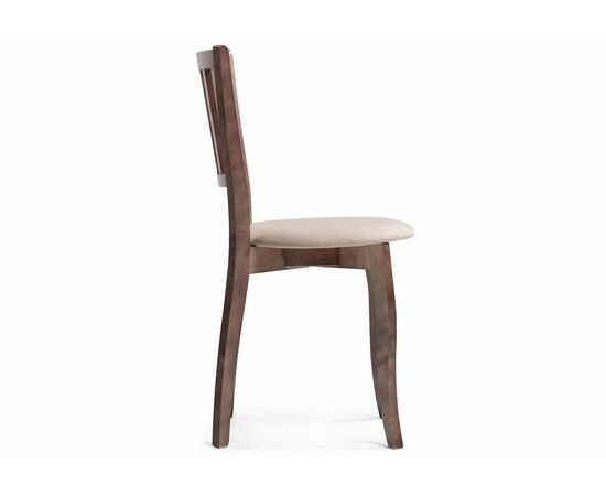 Стул деревянный Айра орех / ткань 130, изображение 3 | Интернет магазин мебели и декора LifeDekor