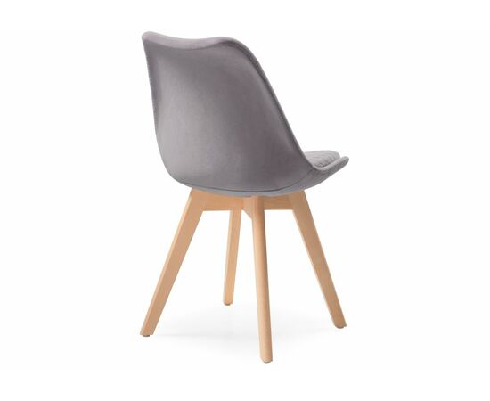 Стул деревянный Bonuss light gray / wood, изображение 4 | Интернет магазин мебели и декора LifeDekor