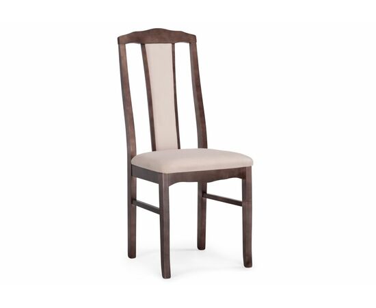 Стул деревянный Гроджин орех / ткань 130 | Интернет магазин мебели и декора LifeDekor