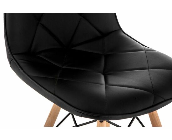 Стул деревянный Kvadro 1 black / wood, изображение 7 | Интернет магазин мебели и декора LifeDekor