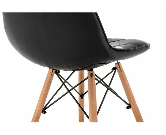 Стул деревянный Kvadro 1 black / wood, изображение 8 | Интернет магазин мебели и декора LifeDekor