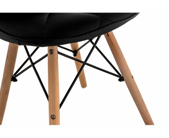 Стул деревянный Kvadro 1 black / wood, изображение 9 | Интернет магазин мебели и декора LifeDekor