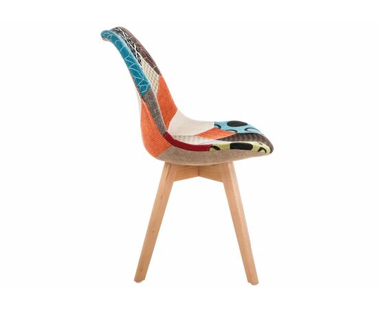 Стул деревянный Mille fabric multicolor, изображение 2 | Интернет магазин мебели и декора LifeDekor
