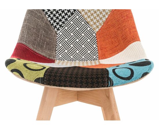 Стул деревянный Mille fabric multicolor, изображение 4 | Интернет магазин мебели и декора LifeDekor
