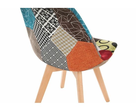 Стул деревянный Mille fabric multicolor, изображение 5 | Интернет магазин мебели и декора LifeDekor