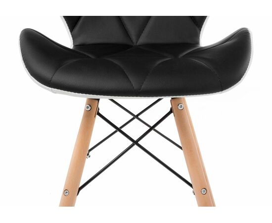 Стул деревянный PC-027 black / white, изображение 4 | Интернет магазин мебели и декора LifeDekor