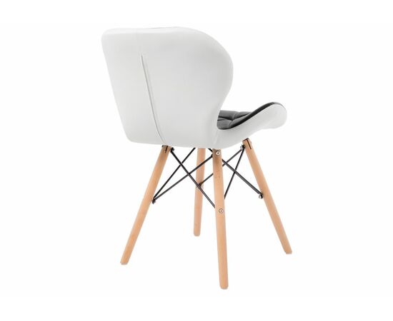 Стул деревянный PC-027 black / white, изображение 10 | Интернет магазин мебели и декора LifeDekor