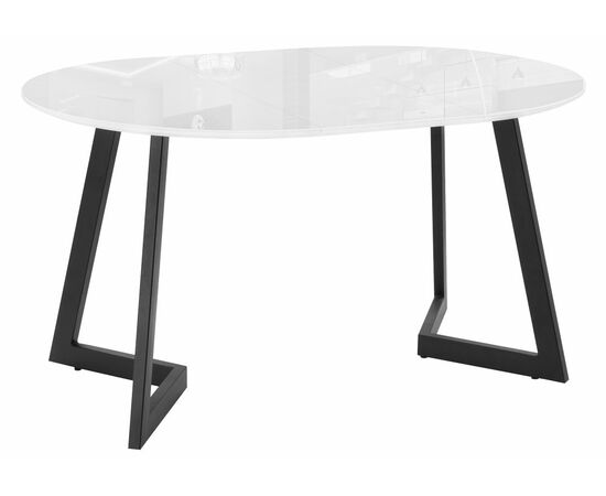 Стол Алингсос белая шагрень / белый | Интернет магазин мебели и декора LifeDekor