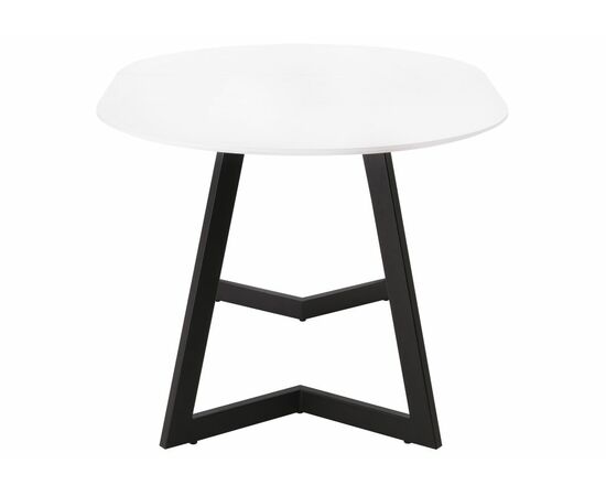 Стол Алингсос белая шагрень / белый, изображение 6 | Интернет магазин мебели и декора LifeDekor