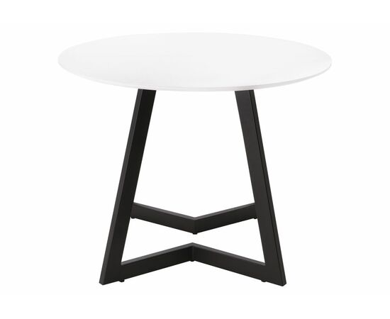 Стол Алингсос белая шагрень / белый, изображение 7 | Интернет магазин мебели и декора LifeDekor