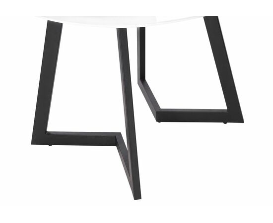 Стол Алингсос белая шагрень / белый, изображение 8 | Интернет магазин мебели и декора LifeDekor