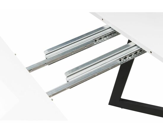 Стол Алингсос белая шагрень / белый, изображение 10 | Интернет магазин мебели и декора LifeDekor