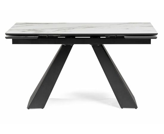 Стол Торвальд белый мрамор / черный, изображение 2 | Интернет магазин мебели и декора LifeDekor