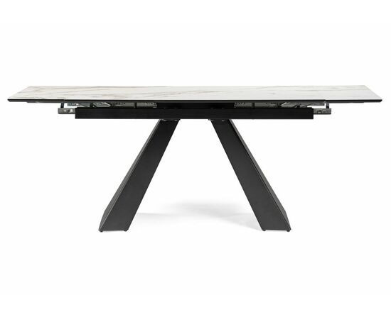 Стол Торвальд белый мрамор / черный, изображение 3 | Интернет магазин мебели и декора LifeDekor