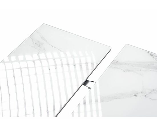 Стол Торвальд белый мрамор / черный, изображение 7 | Интернет магазин мебели и декора LifeDekor