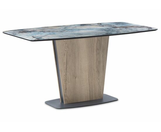 Стол Теккади магеллан / галифакс натуральный / графит | Интернет магазин мебели и декора LifeDekor