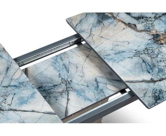 Стол Теккади магеллан / галифакс натуральный / графит, изображение 6 | Интернет магазин мебели и декора LifeDekor