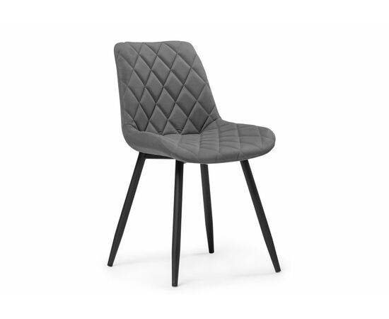 Стул Баодин Б/К темно-серый / черный | Интернет магазин мебели и декора LifeDekor