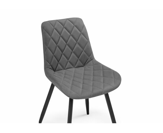 Стул Баодин Б/К темно-серый / черный, изображение 5 | Интернет магазин мебели и декора LifeDekor