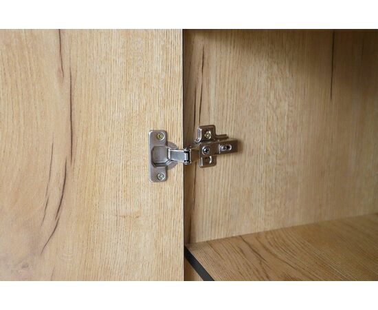 Шкаф-витрина Виртон-21, Дуб крафт золотой, изображение 4 | Интернет магазин мебели и декора LifeDekor