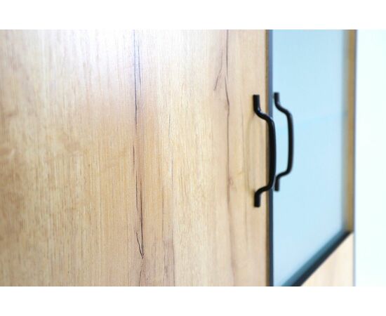 Шкаф-витрина Виртон-21, Дуб крафт золотой, изображение 8 | Интернет магазин мебели и декора LifeDekor