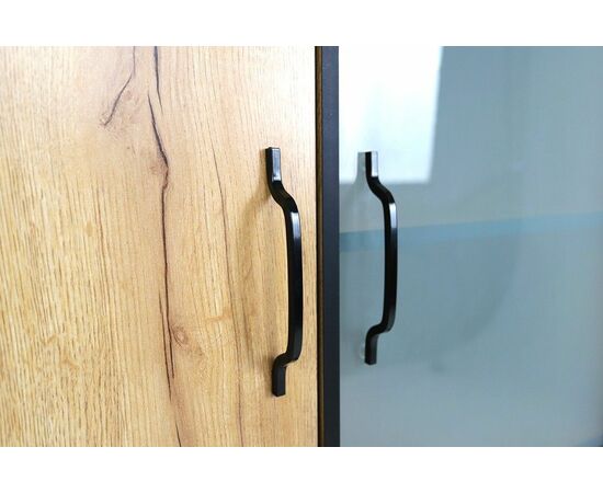 Шкаф-витрина Виртон-21, Дуб крафт золотой, изображение 9 | Интернет магазин мебели и декора LifeDekor