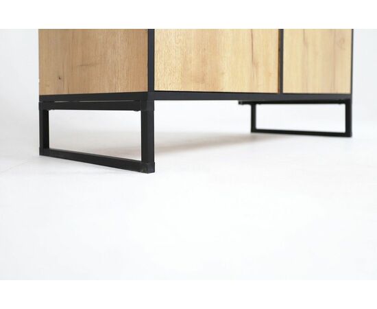 Шкаф-витрина Виртон-21, Дуб крафт золотой, изображение 10 | Интернет магазин мебели и декора LifeDekor