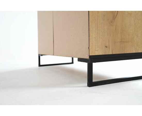 Шкаф-витрина Виртон-21, Дуб крафт золотой, изображение 2 | Интернет магазин мебели и декора LifeDekor