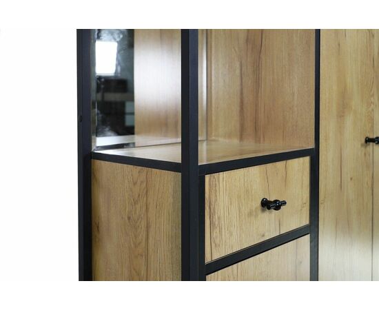 Прихожая Берген-5, Дуб крафт золотой, изображение 2 | Интернет магазин мебели и декора LifeDekor